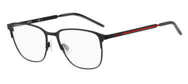 Premium Men Hugo Eyeglasses: HG 1155 - Matte Black - SpecSMART Eye Clinic (Diagonal View)